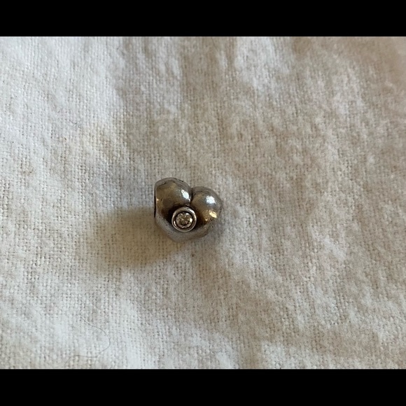 Pandora silver heart charm - Picture 2 of 2